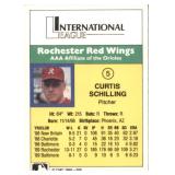 1990 CMC Curt Schilling Rookie Card Minor League