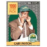 1990 NBA Hoops Gary Payton Rookie Card NBA Legend