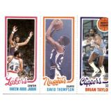 1980 Topps Kareem Abdul-Jabbar and Others Assist Leaders