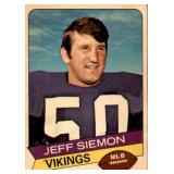1976 Topps Jeff Siemon Vikings Vintage Card