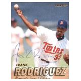 1997 Fleer Frank "Francisco" Rodriguez On-Card Autograph