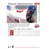 1997 Fleer Frank "Francisco" Rodriguez On-Card Autograph