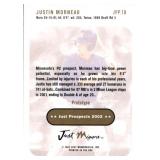 2002 Just Minors - Just Prospects Justin Morneau #23 Rookie Card
