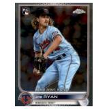 2022 Topps Chrome Joe Ryan Rookie Card Color Parallel