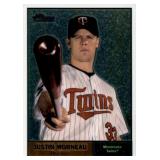 2010 Topps Justin Morneau Chrome Card Serial #