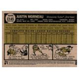 2010 Topps Justin Morneau Chrome Card Serial #