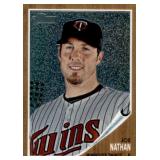 2011 Topps Joe Nathan Retro 1962 Topps Style Serial #
