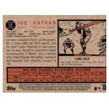 2011 Topps Joe Nathan Retro 1962 Topps Style Serial #