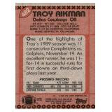 1990 Topps - Troy Aikman Rookie Card