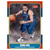 2008 Fleer Kevin Love Rookie Card