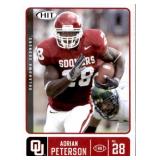 2007 SAGE Hit - Adrian Peterson #28 Rookie Card College