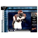 2001 Pacific Titanium Chad Johnson Rookie Card Serial #