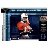 2001 Pacific Private Stock Titanium - Nfl Players Fantasy Football Reggie Wayne #11 /2000 (RC)