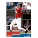 2004 Topps Bazooka - Joe Mauer #244 Rookie Card