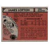 1980 Topps James Lofton Green Bay Packers Legend