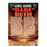 1995 Topps - Babe Ruth #3 Legendary Insert Card MLB Hall of Fame