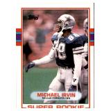 1989 Topps - Michael Irvin #383 Super Rookie Card
