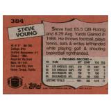 1987 Topps - Steve Young #384 Early Career Card