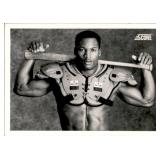 1990 Score - Bo Jackson #697 Rookie Card, Legendary Picture Portrait