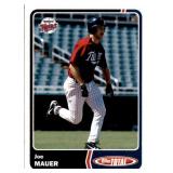 2003 Topps Total - Joe Mauer #377 Rookie Card