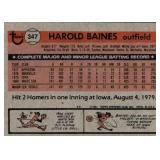 1981 Topps - Harold Baines #347 Rookie Card