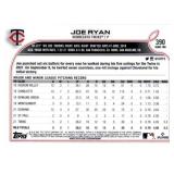 2022 Topps Series 2 Joe Ryan Rookie Card