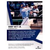 2022 Panini Chronicles - Bobby Witt Jr. #13 Rookie Card