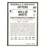 1982 TCMA Willie Mays Vintage Baseball Card