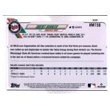 2021 Topps Holiday - Brent Rooker #HW158 (RC) Rookie Card