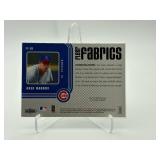 2006 Fleer Greg Maddux Jersey Card Fleer Fabrics