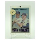 1967 Topps Bob Allison Harmon Killebrew #334 Vintage Twins Card