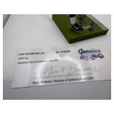 Adrian Peterson Autographed Player Figurine, Comes With Certificate of Authenticity for the Autograph, Figurine is in Great Shape, "All Day" Inscription in the Autograph Minnesota Vikings Legendary Ru