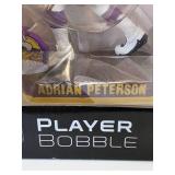 Adrian Peterson Bobblehead in Original Box, Minnesota Vikings Legendary Running Back