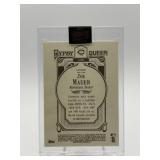 2012 Topps Gypsy Queen Joe Mauer Autograph Card Serial #