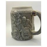 Minnesota Vikings Miller Lite Hoffbrau German-Style Beer Mug, Comes in Original Box, Unique NFL Licensed Collectible, Great for Parties and Tailgates
