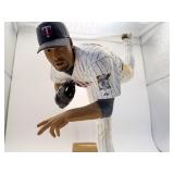 Johan Santana Minnesota Twins Figurine With Base, This is a Unique Piece of Twins Memorabilia