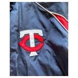 Minnesota Twins Windbreaker Jacket, Great for Spring or Fall, Comes With Stitched Patches and Logo, Sized XL