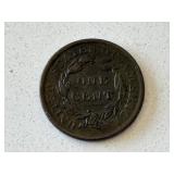 1836 Coronet Head Cent 2,111,000 Minted