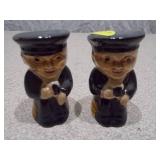 3-Piece Porcelain Graduation Set - Mid-Century Style Cap & Gown Collectibles