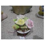 Set of 4 Vintage Porcelain Miniatures