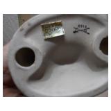 Pair of Vintage Porcelain Country Children Figurines