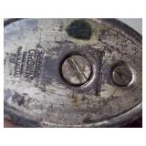 Vintage Prince Albert Tobacco Tin and Silver-Tone Table Lighter