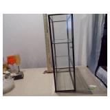 3-Tier Glass and Metal Display Case