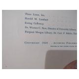 Collection of 1940s "Christmas" American Annuals of Literature and Art