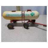 Vintage Die-Cast Farm Toy: Anhydrous Ammonia Tank Trailer