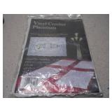 Vintage Sewing & Craft Lot: Patterns, Embroidery Hoops, and Woven Basket