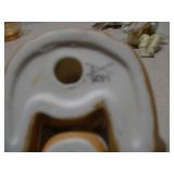 Vintage Ceramic Animal Figurine & Decorative Bell Collection