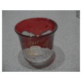 Vintage Christmas Glassware & Frosted Votive Holder Collection