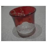 Vintage Christmas Glassware & Frosted Votive Holder Collection