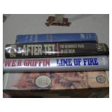 Vintage Hardcover Book Collection - Mystery, Thriller & Reference